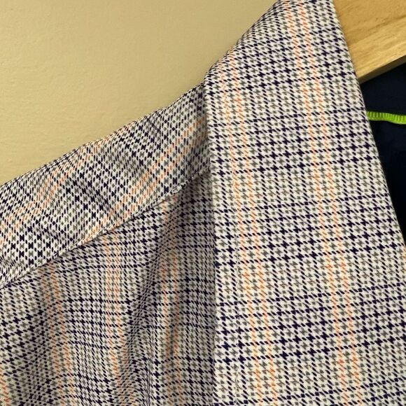 Tom Blaine purple/orange performance button down L - Picture 2 of 8